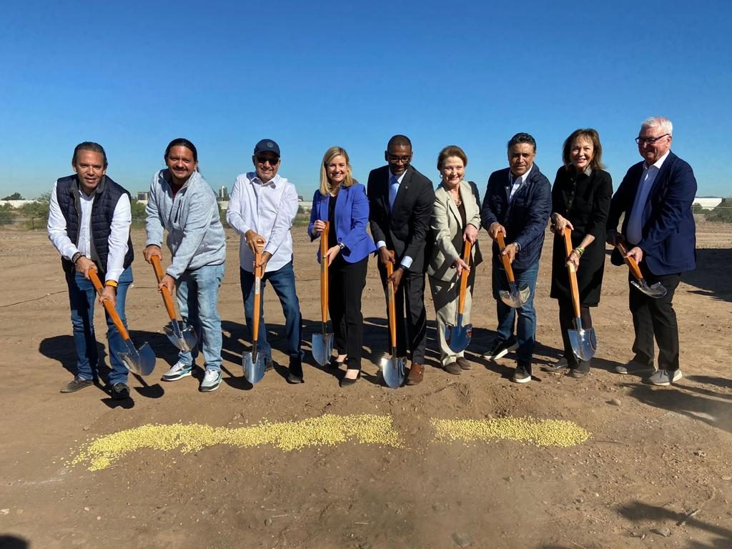 Groundbreaking ceremony for Arizona Fresh